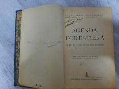 Agenda forestiera de V.N.Stinghe,D.A.Sburlan foto