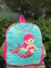 Ghiozdan Plus Personalizat Sirena Fetite, Gradinita, 30x26 cm, Bretele Ajustabile, Lavabil