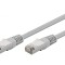 Patch cord rețea F/UTP 5e gri 2m aurit