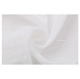 Perdea Caressa, TL062109, poliester, alb, 140 x 240 cm
