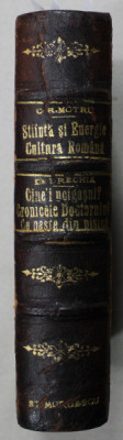 COLEGAT DE CINCI LUCRARI de C. RADULESCU - MOTRU si Dr. URECHIA , 1900 - 1909 , VEZI DESCRIERE ! foto