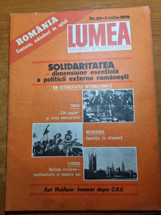 revista lumea 5 iulie 1979-ceausescu a inaugurat combinatul midia navodari