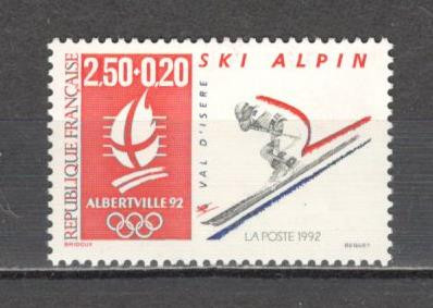 Franta.1991 Olimpiada de iarna ALBERTVILLE XF.590 foto