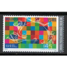 Moldova 2019 Mi 1117 MNH - Uniunea Poștală Universală &ndash; 145 de ani