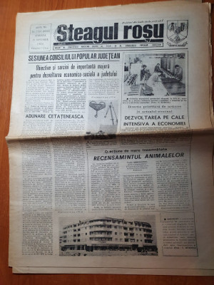 ziarul steagul rosu 18 ianuarie 1986-articole si foto judetul bacau foto