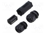 Conector alimentare AC terminal cu şurub TH400 4 piste TECHNO