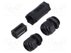 Conector alimentare AC terminal cu şurub TH400 4 piste TECHNO