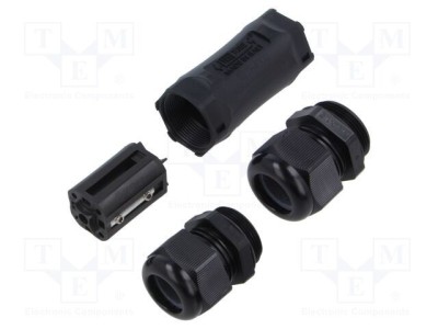Conector alimentare AC terminal cu şurub TH400 4 piste TECHNO foto