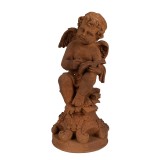 Cumpara ieftin Figurina Inger polirasina maro 16x16x36 cm