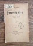 Paraziții Artei - N. Petrașcu Costin - AL. Tzigara Samurcas - Broșură format mic 1904