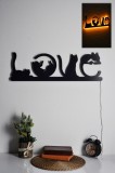 Cumpara ieftin Aplică de perete LED decorativă Cat Galben 70x22 cm