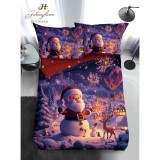 Cumpara ieftin Lenjerie de pat 1 Persoana - Model de Craciun - SPR404027