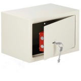 Seif standard cu cheie, 200x310x200 mm, Otel, Bej Household NewTrend