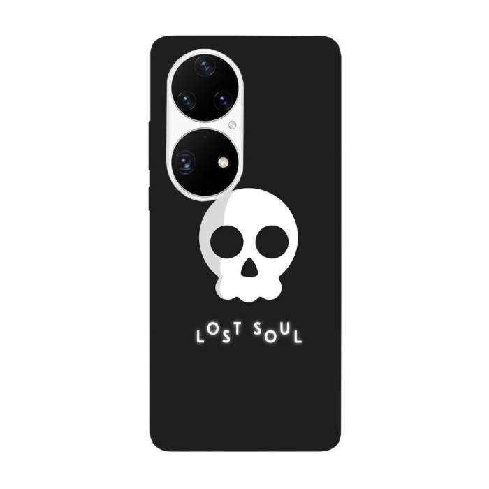 Husa compatibila cu Huawei Nova Y70 model Lost soul, Silicon, TPU, Viceversa