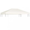 VidaXL Acoperiș de pavilion, 310 g/m&sup2;, alb crem, 4 x 3 m