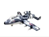 Macheta Avion Militar F-12 14 cm replica metal cu lumini si sunete