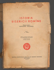 C8612 ISTORIA BISERICII ROMANE - MANUAL PENTRU INSTITUTELE TEOLOGICE, VOL.1 foto