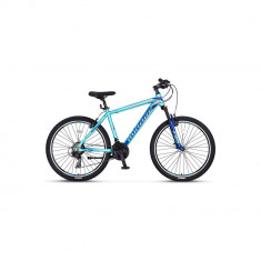 Bicicleta MTB Umit Mirage 2D, 21 viteze, culoare turcoaz, roata 24", cadru din a PB Cod:32467140002