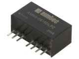 Convertor DC/DC 6W 4,5-9V intrare 15V/-15V ieșire AIMTEC