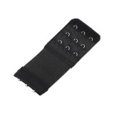 Extensie elastica pentru sutien, latime 4 cm, Negru, one size, Crisalida