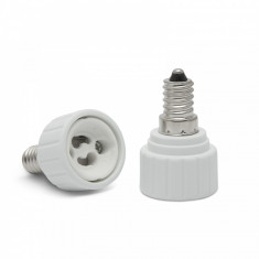 Soclu adaptor E14-GU10 Brico DecoHome foto