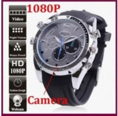 Ceas de mana cu Camera video FullHD 1080P, 12MP, Night Vision IR foto