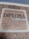 Diploma veche 1976 Sportiva cam de fotbal-CEL MAI BUN ARBITRU-Lic.Murgoci BRAILA
