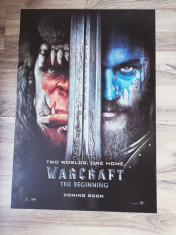 Afis film original cinema Warcraft The Beginning 2016 teaser foto