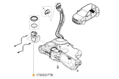 ANSAMBLU POMPA CARBURANT Renault,15435 foto