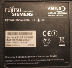 Laptop Fujitsu Siemens Amilo L7320GW foto