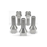 Prezoane pentru jante de aluminiu, M14x1,5 mm, cu con drept, disponibile &icirc;n diferite lungimi, cap cheie 17 Automotive TrustedCars