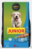 Hrana uscata pentru caini junior, boabe catei cu proteine, Mikan Junior, 10 kg