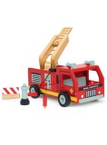 Vehicul Mentari Red Fire Engine (mt7902)