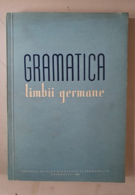 Gramatica limbii germane - Bruno Colbert foto