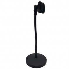 Stativ profesional pentru microfon IdeallStore&reg;, Sound Helper, flexibil, metalic, 41 cm, negru