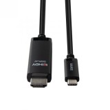 Cablu USB Type C la HDMI 8K60Hz/4K144Hz T-T 3m, Lindy L43435