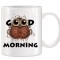 Cana alba personalizata Good Morning, INOVATIX&reg;. 330ml