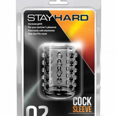 Manson Penis Stay Hard - Cock Sleeve 02, Transparent