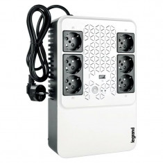 UPS LEGRAND MULTIPLUG Line Int. cu management brick 600VA/360W 1 x baterie 12V/7.2Ah