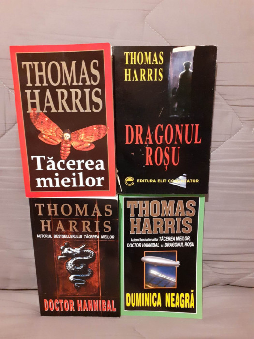 TACEREA MIEILOR/DOCTOR HANNIBAL/DRAGONUL ROSU/DUMINICA NEAGRA-THOMAS HARRIS