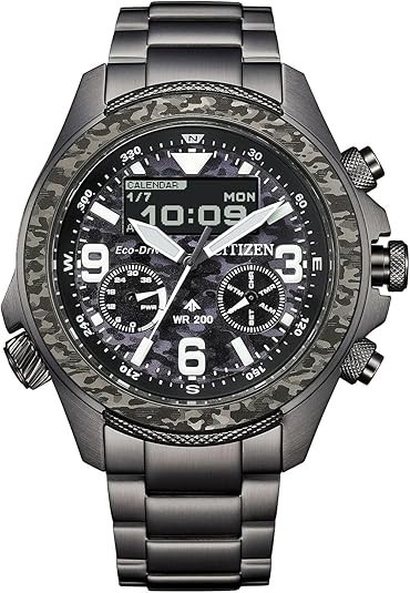 Ceas Barbati, Citizen, Promaster Land JV1008-63E, Set cu Bratara suplimentara - Marime universala