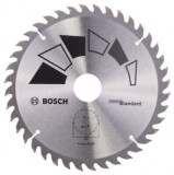 Panza de ferastrau circular pentru lemn BOSCH Standard ,D 180 mm ,latime taiere 2.2 mm ,numar dinti 40 ,orficiu prindere 30 20 mm