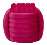 Mauro Ferretti Taburet Fucsia cm 45X45X45 | Aosom Romania