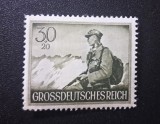 Germania Reich 1944 Ziua Forțelor Armate Trupe de Munte Gebirgsj&auml;ger V&acirc;nător de Munte 30+20pf MNH Neștampilat - TG1