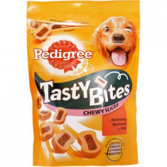 Hrana uscata pentru caini, feliute gumate Tasty Bites, Pedigree, 155g foto