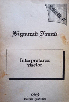 Sigmund Freud - Interpretarea viselor (1993) foto