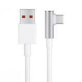 Cumpara ieftin Cablu de incarcare super rapid Xiaomi, in forma de L USB, 1.5m, Type-C, 6A, 120W, Alb