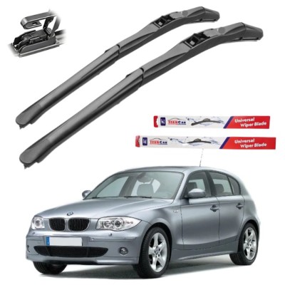 Stergatoare BMW Seria 1 E87, E81, E82, E88 (2004&amp;ndash;2013) TeamCar&amp;reg; Hybrid &amp;ndash; Set fata foto