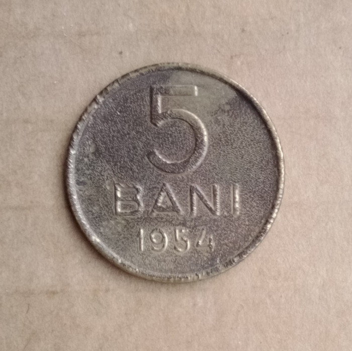 5 Bani 1954 / Rom&acirc;nia