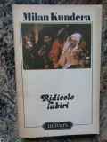 MILAN KUNDERA - RIDICOLE IUBIRI, 1991 AUTOGRAF